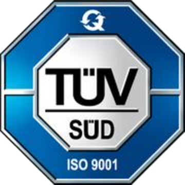 TÜV SÜD ISO 9001 – Zertifiziertes Qualitätsmanagement